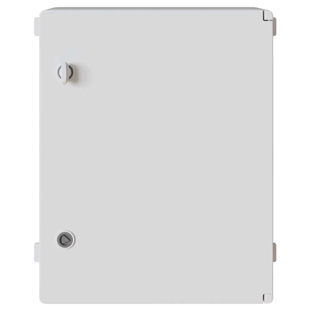 Moderno armadio di controllo multiuso per lo stoccaggio 47 x 20 x 60 cm in plastica ABS grigia 02_0058201