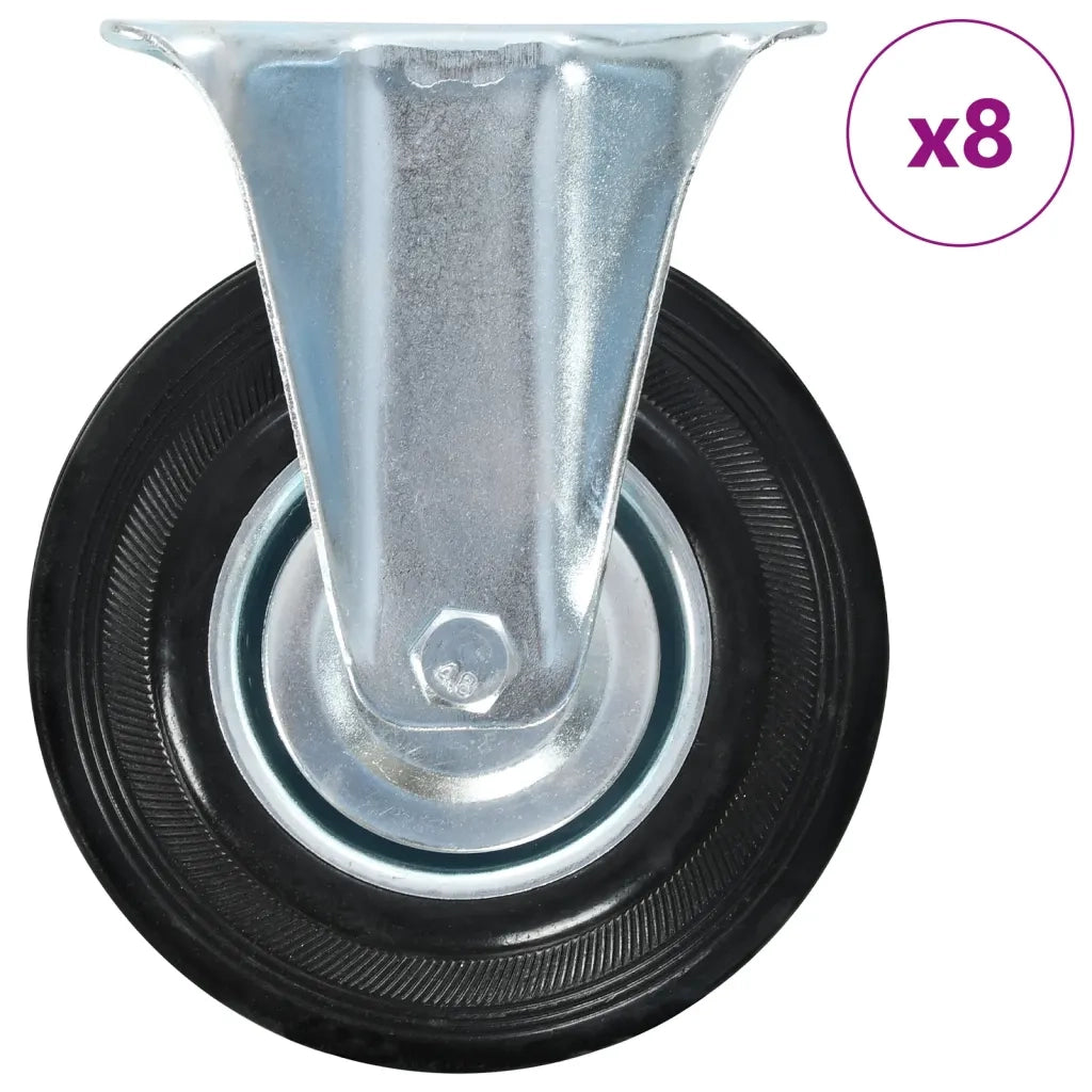Rotelle Fisse 8 pz 125 mm cod mxl 70872