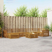 Set di divani da esterno 8 pcs Naturale 3373864