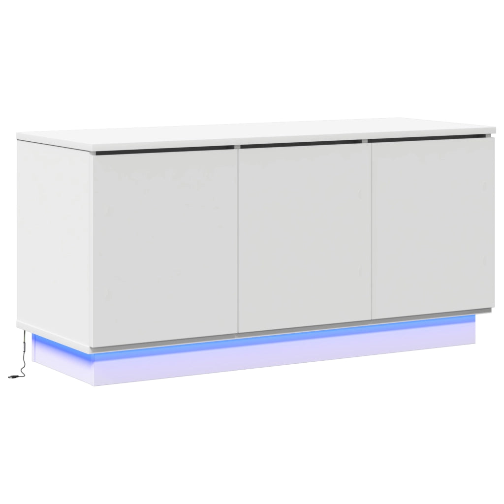 Mobile TV Bianco 100x38x49 cm Legno Ingegnerizzato