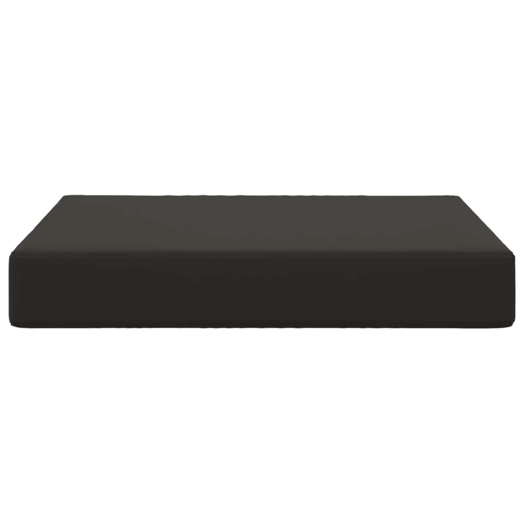 Cuscino per divano da esterno Nero 60 x 60 x 8 cm Poliestere