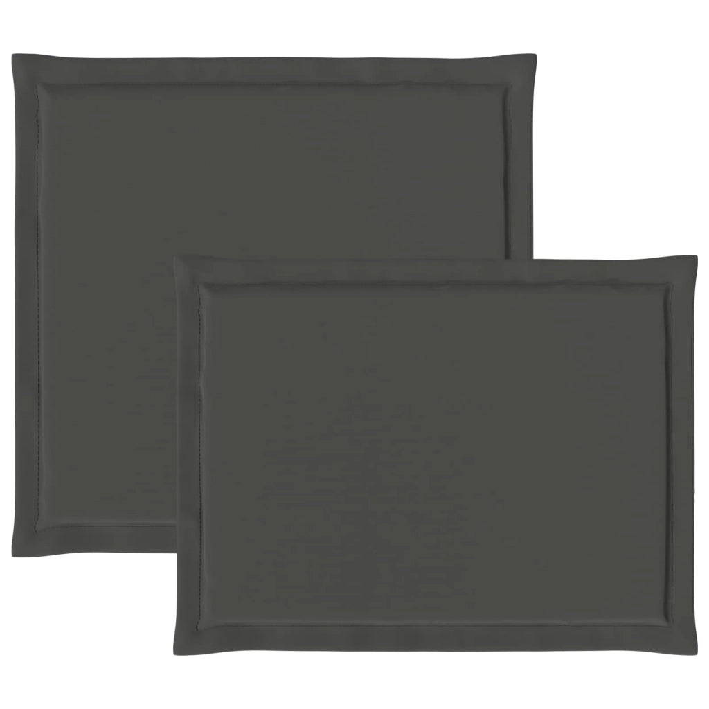 Cuscini per Seduta e Schienale 4 pz | Cuscini per sedie Antracite 47 x 45 x 2 cm