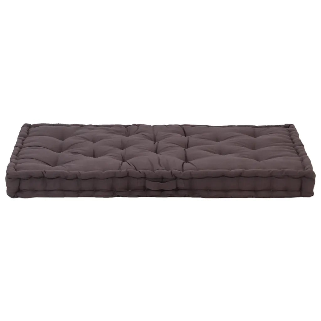 Cuscini per Pallet e Pavimento 2 pz | Cuscini per sedie in Cotone Antracite