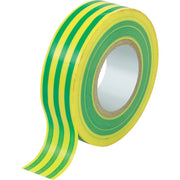 Nastro adesivo isolante giallo/verde 25m