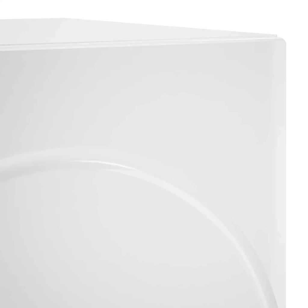 Armadio da Notte Bianco Lucido 33,5 x 34,5 x 50 cm 8011413