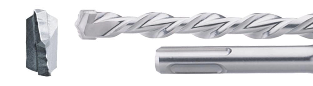 Makita B-46589 Punta SDS-V Plus per Trapano 14x160 mm Widia 2 Taglienti per Calcestruzzo e Granito