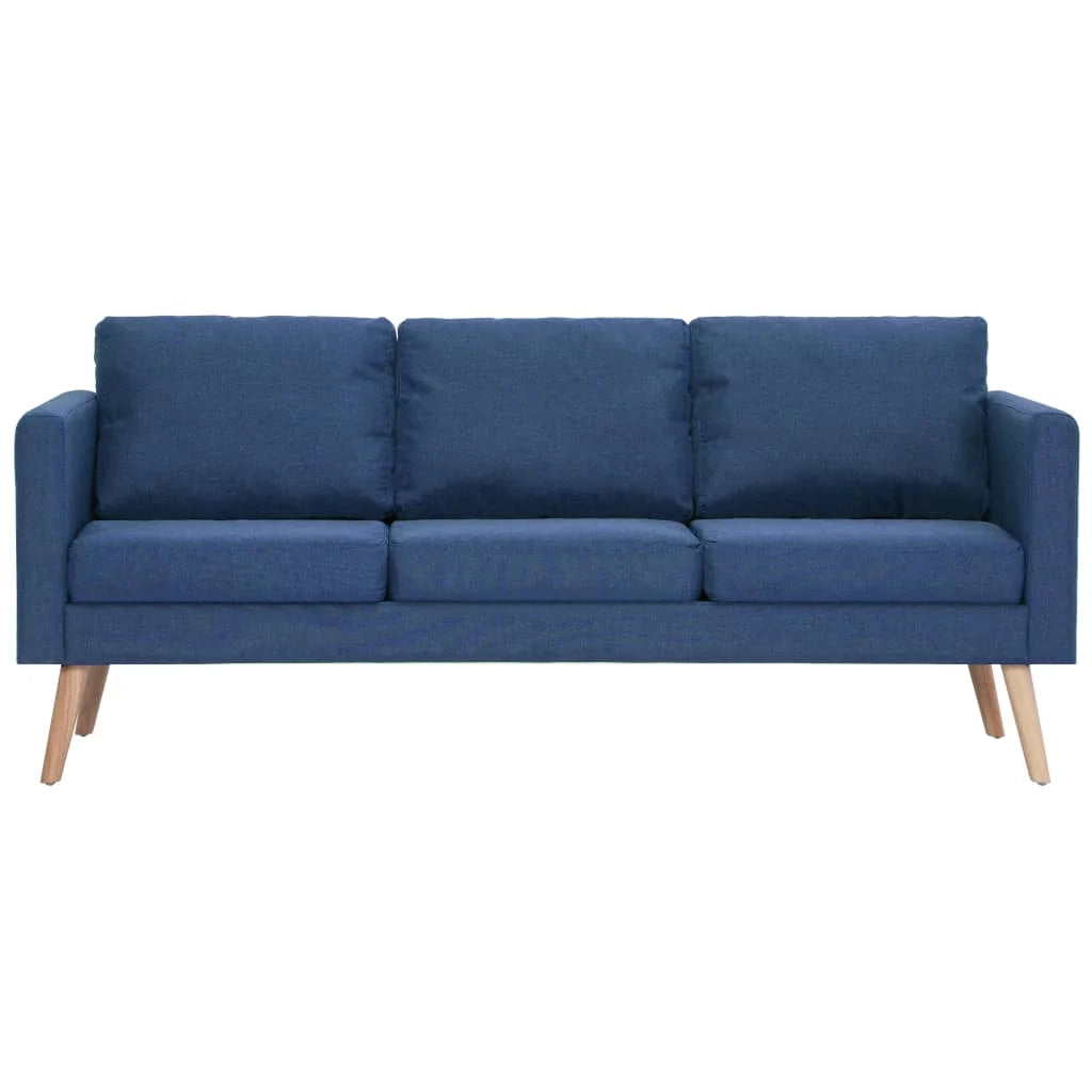 Divano letto a 3 posti letto per gli ospiti trasformabile divano letto per soggiorno divano letto pieghevole casa da interno tessuto blu 02_0018947