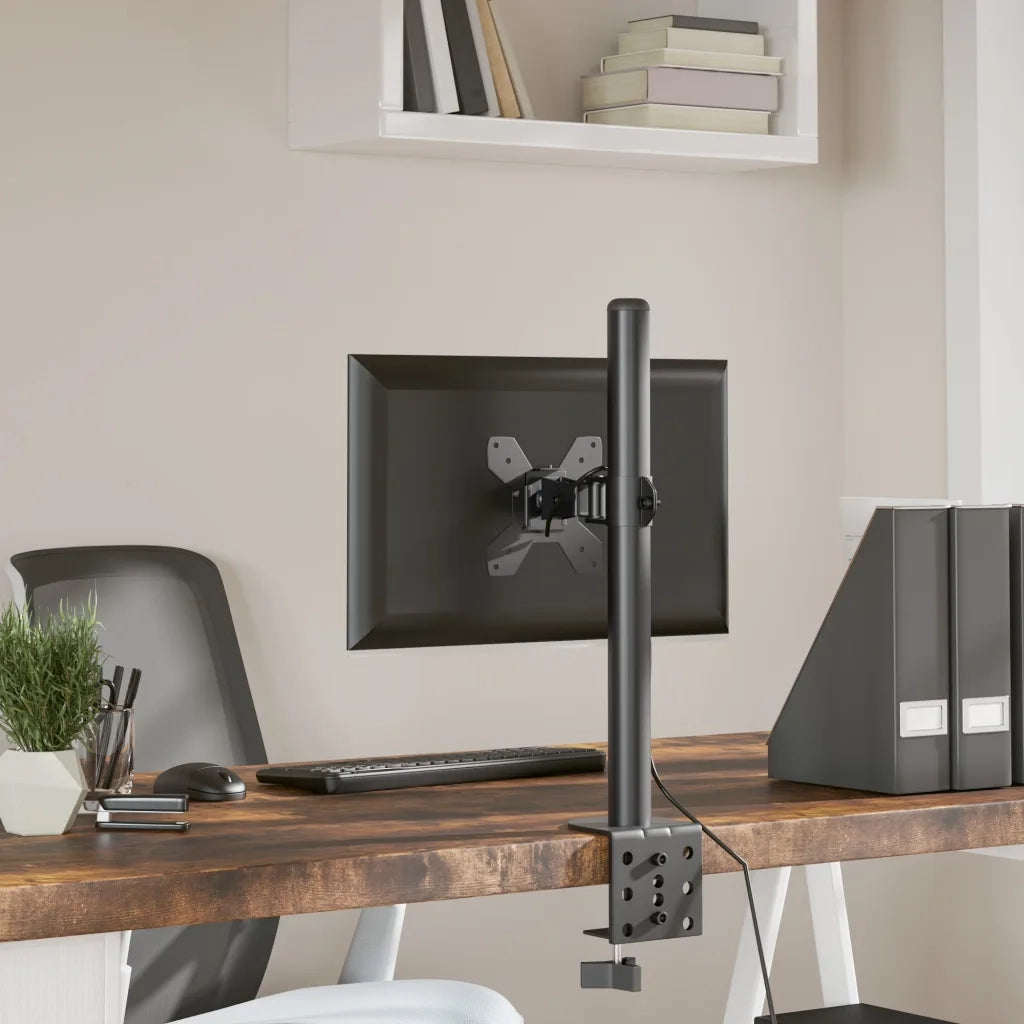 Supporto per Monitor in Acciaio Nero VESA 75/100 mm 357999
