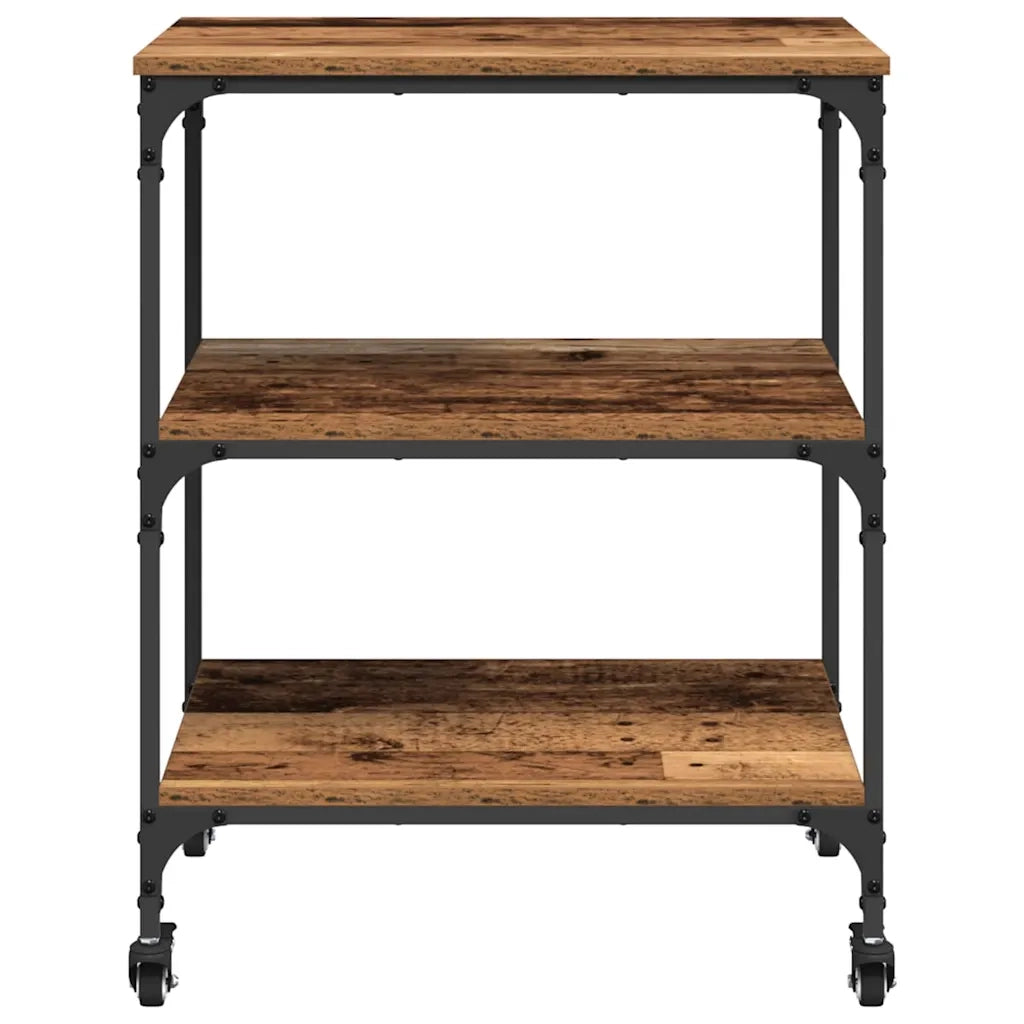 Carrello da Cucina Legno vecchio 60 x 41 x 76 cm CFW9764273