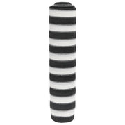 Rete per Privacy Antracite e Bianca 1,5x25 m in HDPE 195 g/mÂ²