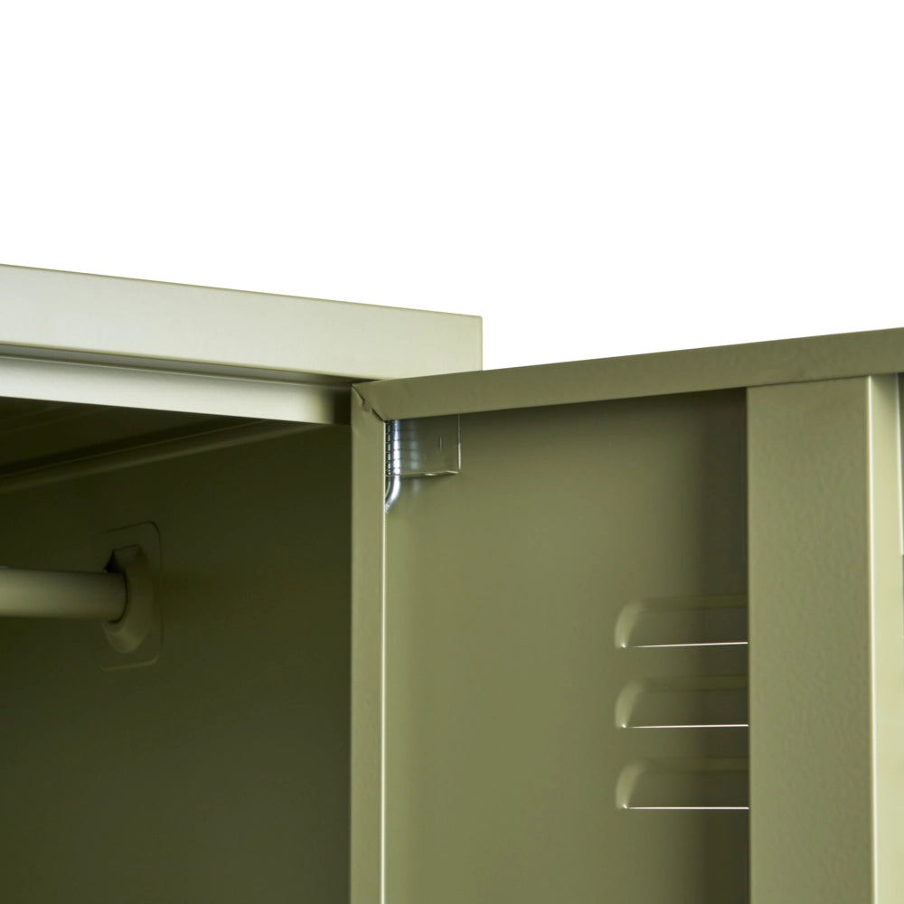 Armadietto metallico per ufficio con 5 ripiani verde moderna per ufficio domestico
