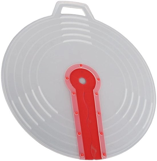 Difusore di Frittura 34 cm - Copertura per Contenitore degli Uova - Copertura Antisputo - Utensile da Cucina - Materiale di Alta Qualità - Sicuro e Senza Odori