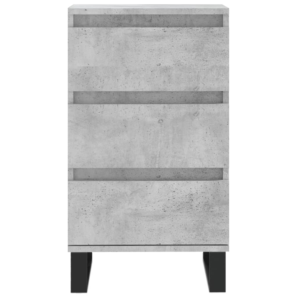 Buffet credenza cassettiera armadio mobile contenitore organizer per cucina soggiorno salotto 40 x 35 x 70 cm legno ingegnerizzato grigio 02_0031931