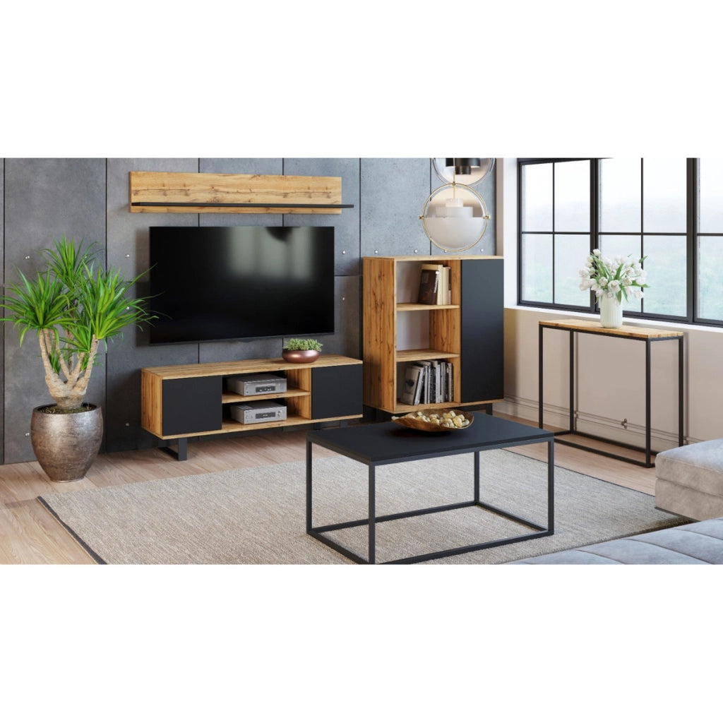 Mobile TV Focus in Rovere Craft e Nero