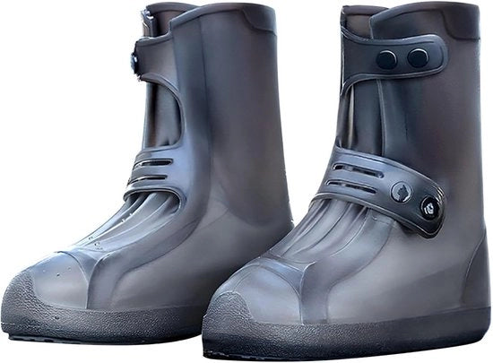 Sovravesti impermeabili per scarpe, impermeabili poncho per scarpe, sovravestiti per scarpe con antiscivolo, poncho impermeabile per scarpe (L)