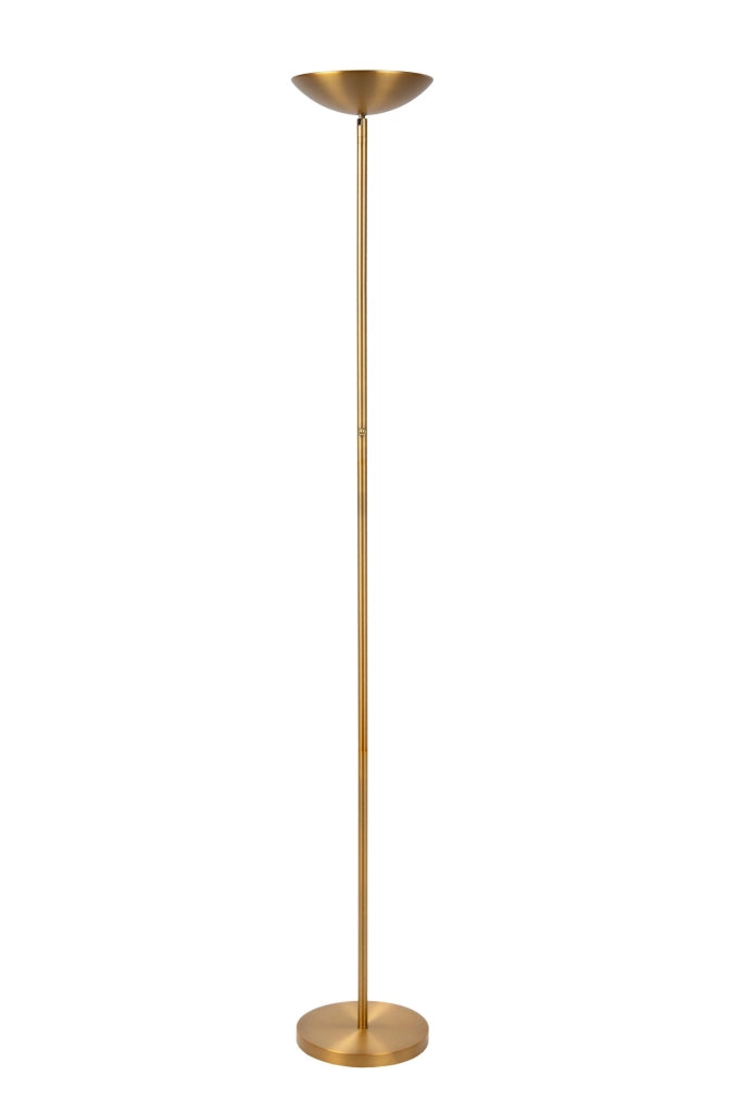 Lampada da terra LED 20W orientabile oro ZENITH Lucide