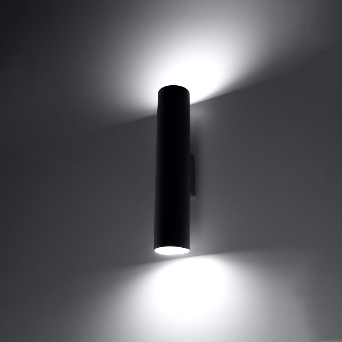 Lampada da parete LAGOS 2 nero