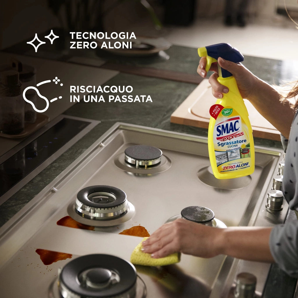 Smac Sgrassatore Limone 650 ml 12 Pezzi