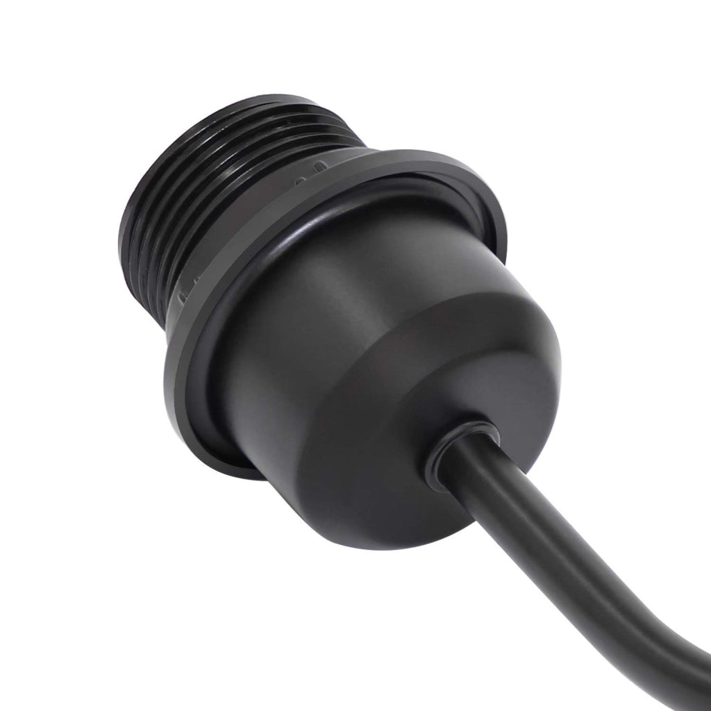 ZMH Lampada da Parete nera E27 corridoio camera sala pranzo soggiorno senza lampadine