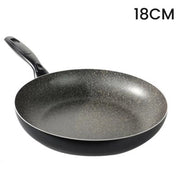 Trade Shop - Padella Antiaderente Antigraffio Pratica Veloce Resistente A 7 Strati Cucina Da ø18 A 32cm -    -diametro 18cm   -