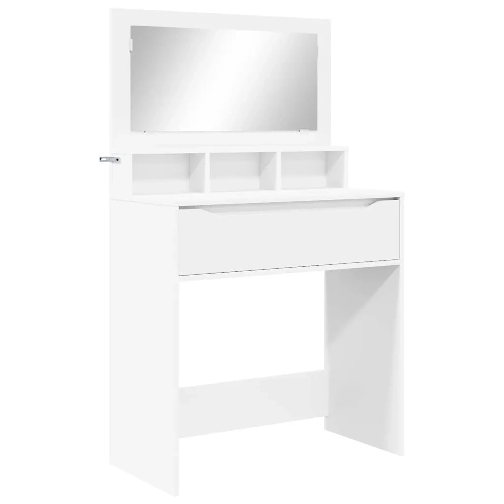 Tavoli da Trucco per Camera da Letto Bianco 80 x 39,6 x 135 cm