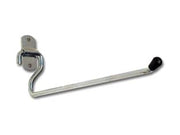 GANCIO PARETE PORTATUTTO DRITTO ART.303- - cm.28 lunghezza - ø mm.8 - 12 pezzi