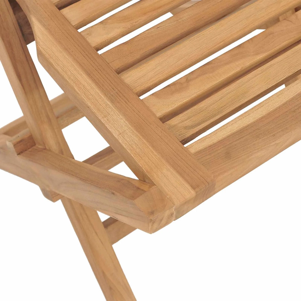 Set da Giardino 5 pz Marrone Legno di teak solido 3437351