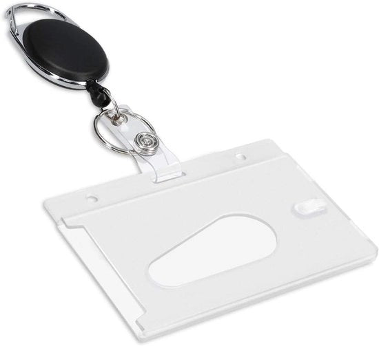 Trekkoord e Badge Houser - Per ID-Carte e Badge - Nero