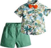 Abbigliamento per Bambini Maschi Hawaii - Verde - 9-12 Mesi