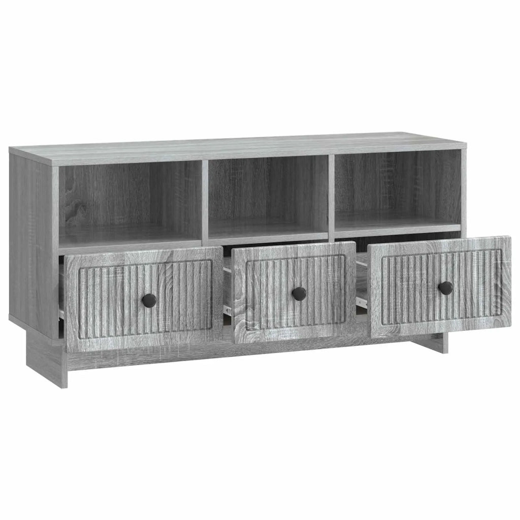 Mobile TV Grigio Sonoma 102 x 34,5 x 50 cm Legno ingegnerizzato 893991