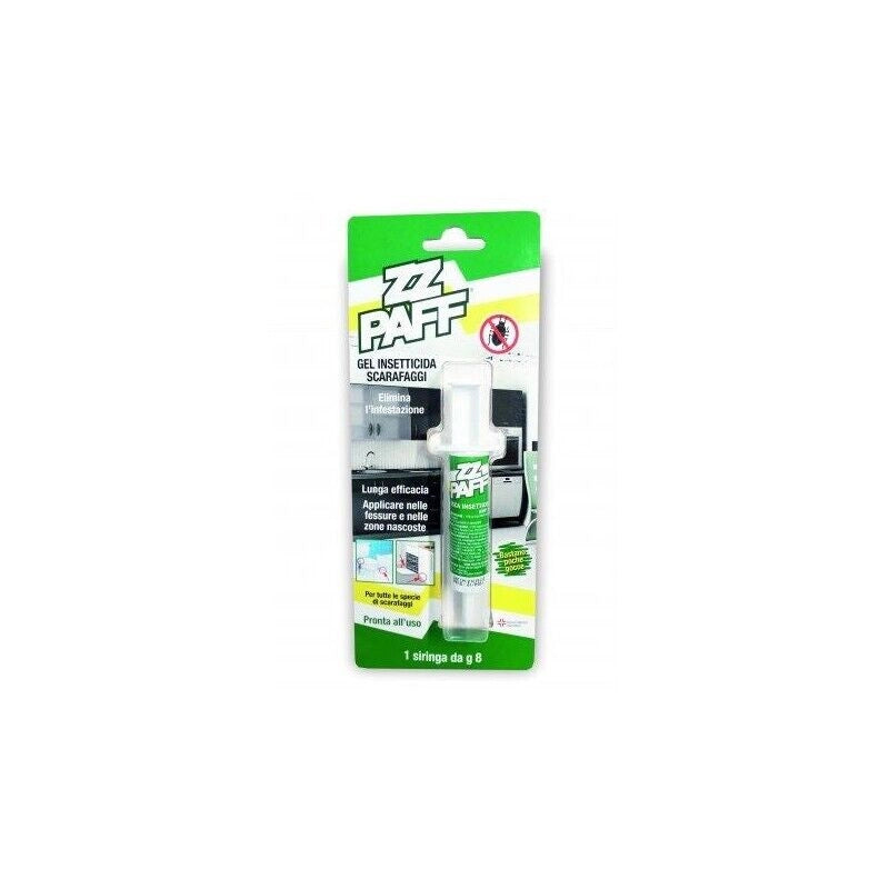 ZZ PAFF GEL INSETTICIDA PER  SCARAFAGGI IN SIRINGA DA 8 GR