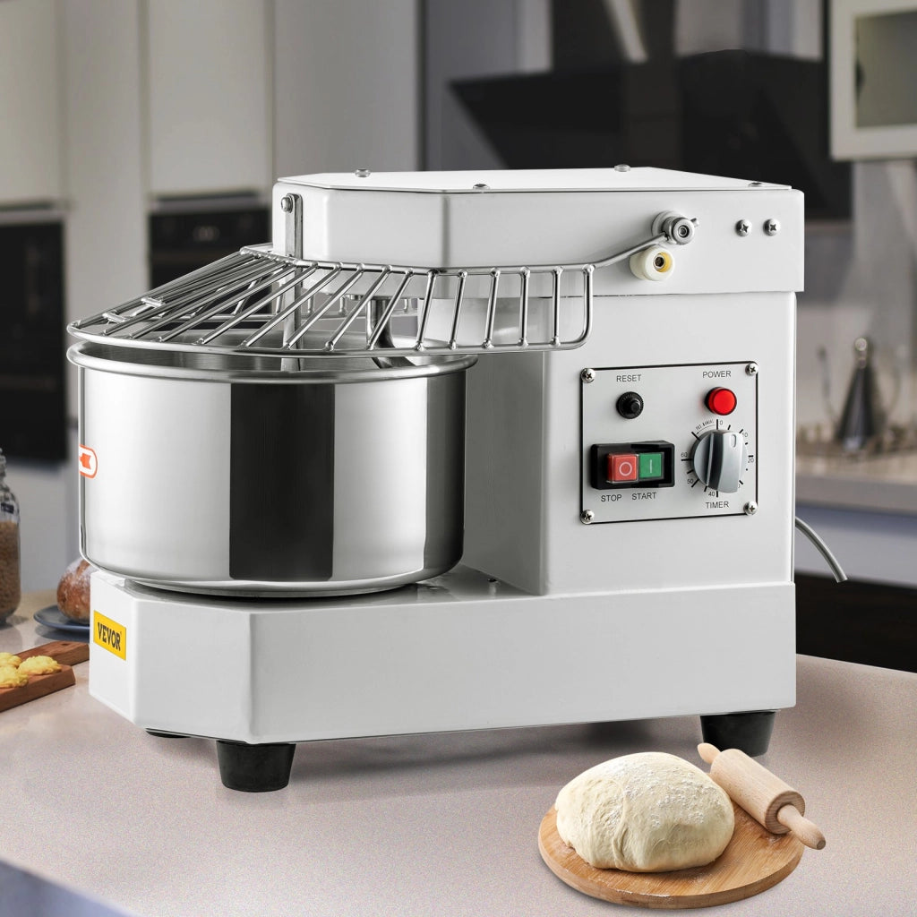 BDM8 Impastatrice con ciotola 8L in acciaio inox 550W 159 giri/min con timer robusta e resistente per cucina