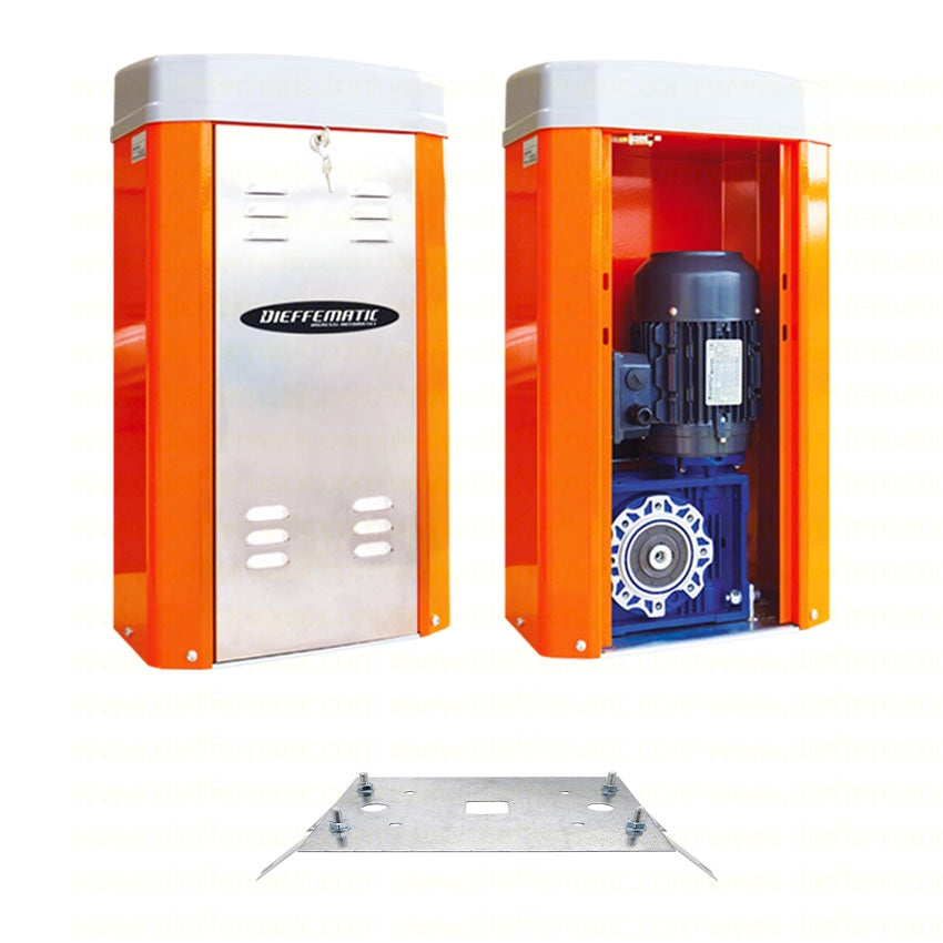 MOTORIDUTTORE CANCELLO SCORREVOLE GIGA 230V-380V 5000 KG CON CONTROPIASTRA DFM