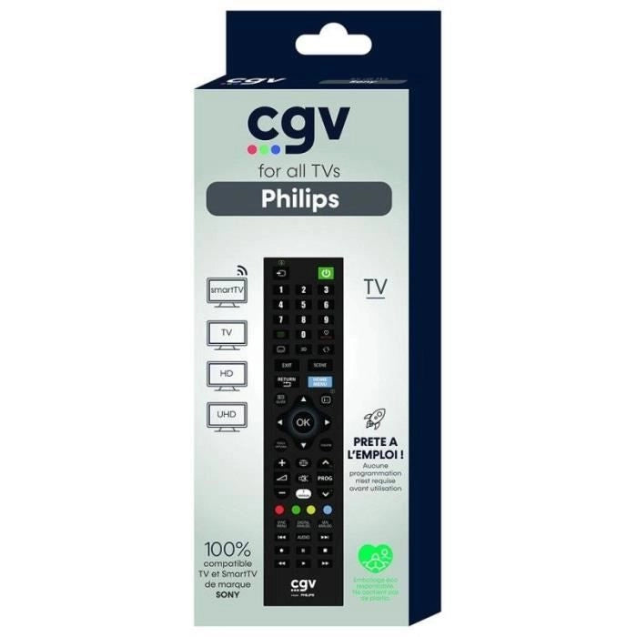 Telecomando sostitutivo - Condizioni Generali - FIDELIO Philips - Per televisori Philips - Senza programmazione - Pronto all'uso