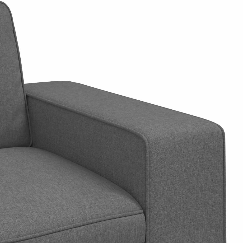 Divano | Divano da soggiorno | Sofa Grigio scuro 103 x 80 x 82 cm Tessuto