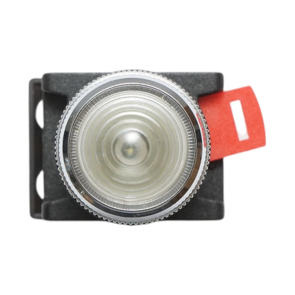 Lampada di segnalazione a LED bianca 24V AC/DC 22mm Breckner Germany