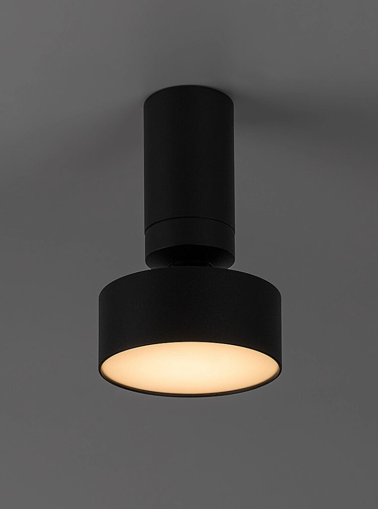 Faretto soffitto orientabile nero tondo Ø11 LED 10W Rabalux