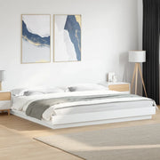 Giroletto-Struttura Letto Bianco 180x200 cm in Legno Multistrato 203782