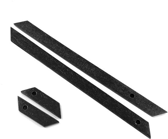 Strisce di gomma antiscivolo per piedi - set da 4 - compatibile con MECHREV 16 SUPER/16K/16QS/16S - imballaggio sicuro - garanzia di soddisfazione clienti - piedini per laptop