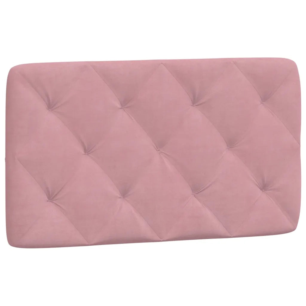 Letto singolo | Letto per adulti | Letto con Materasso Rosa 80x200 cm in Velluto