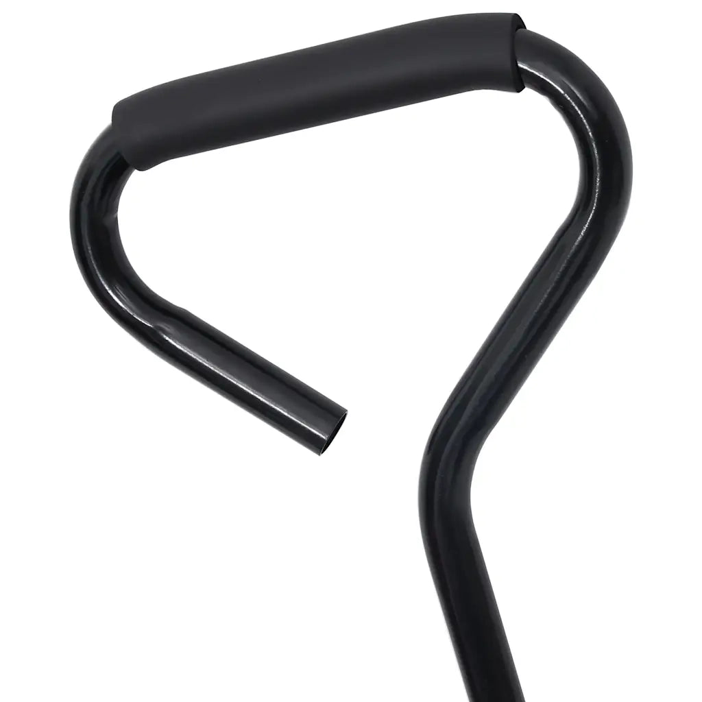 Carrello Manuale Ribaltabile da Giardino 300 kg 75 L Nero cod mxl 53652