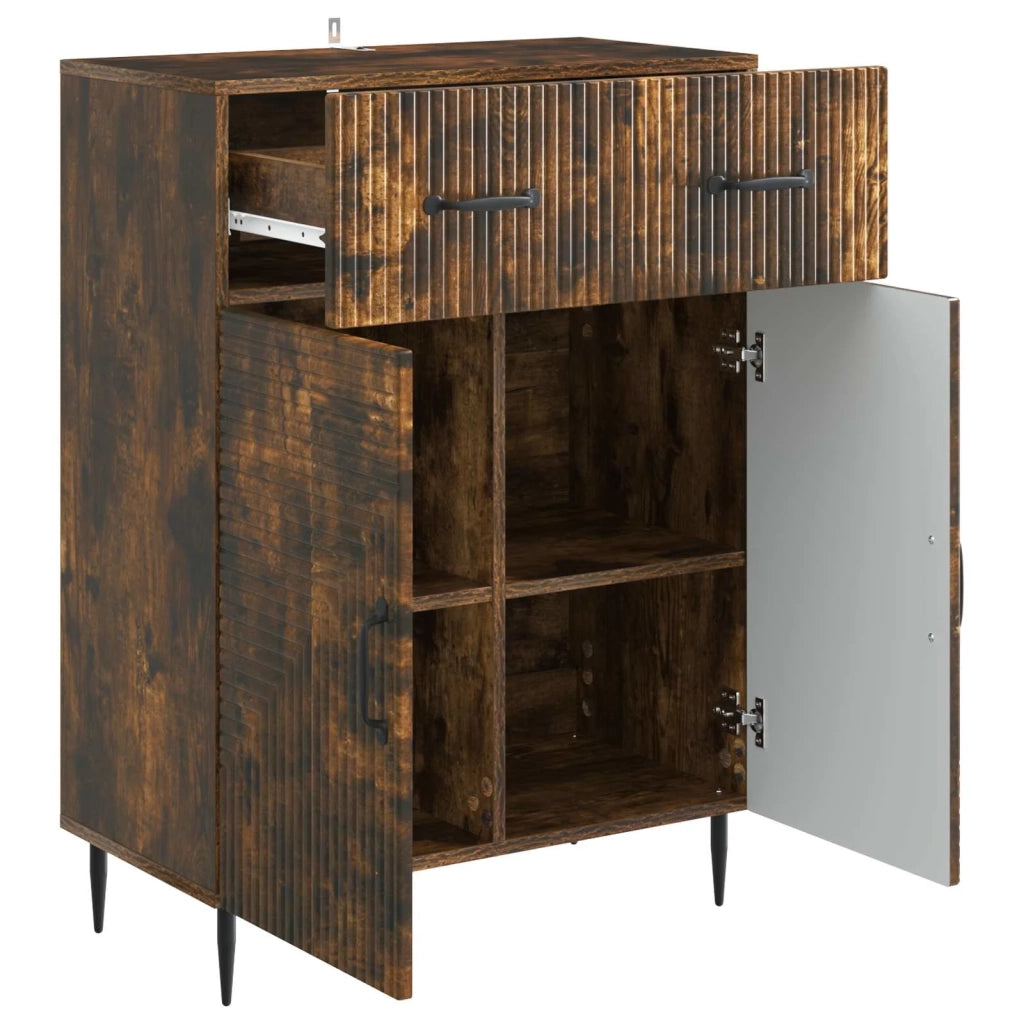 Credenza Rovere Fumo 66 x 34,5 x 89,5 cm Legno ingegnerizzato 894870