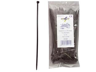 FASCETTE NYLON NERE- - mm.7,6x450 - 1 busta SYNTESY