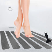 Adesivi Anti-Slittamento XXL per Bagno e Doccia - 50 x 4 cm - Set da 10