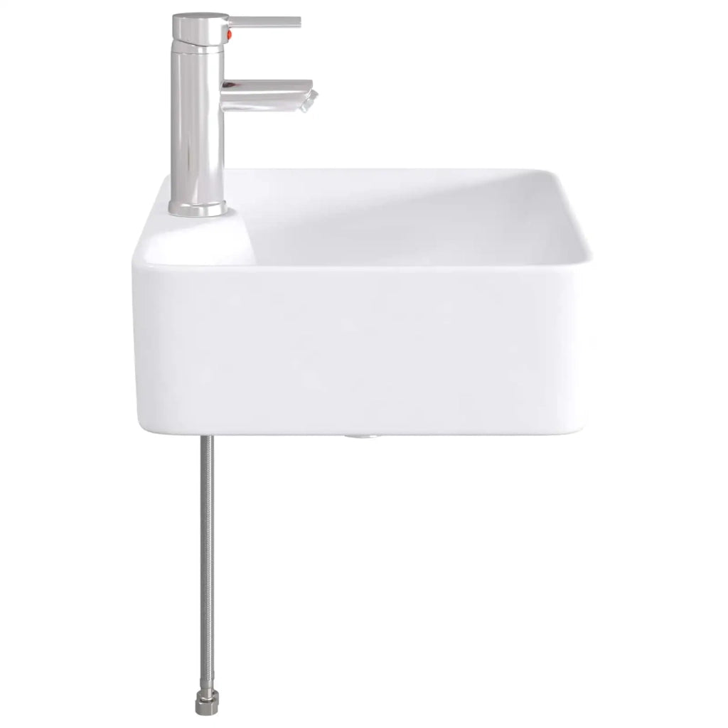 Lavabo da bagno Cromato 48,5 x 37,5 x 13 cm Metallo
