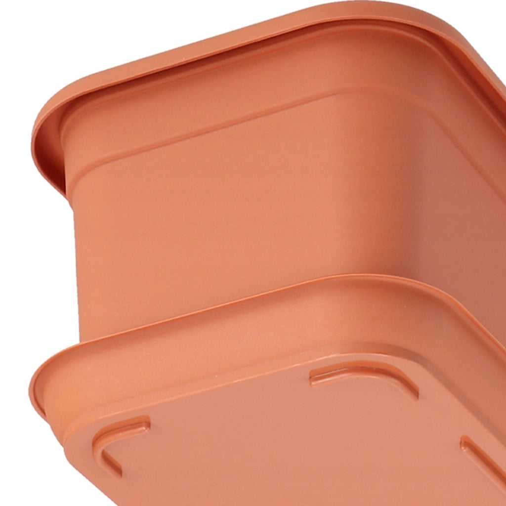 Vaso da fiori KADAX per balcone, 80 cm, con base oblunga