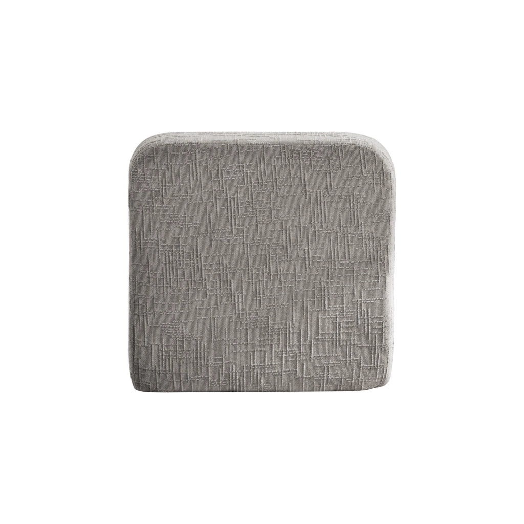 Poltrona reclinabile, poltrona modulare, tessuto chenille, schiuma ad alta elasticit¨¤ 30D, grigio