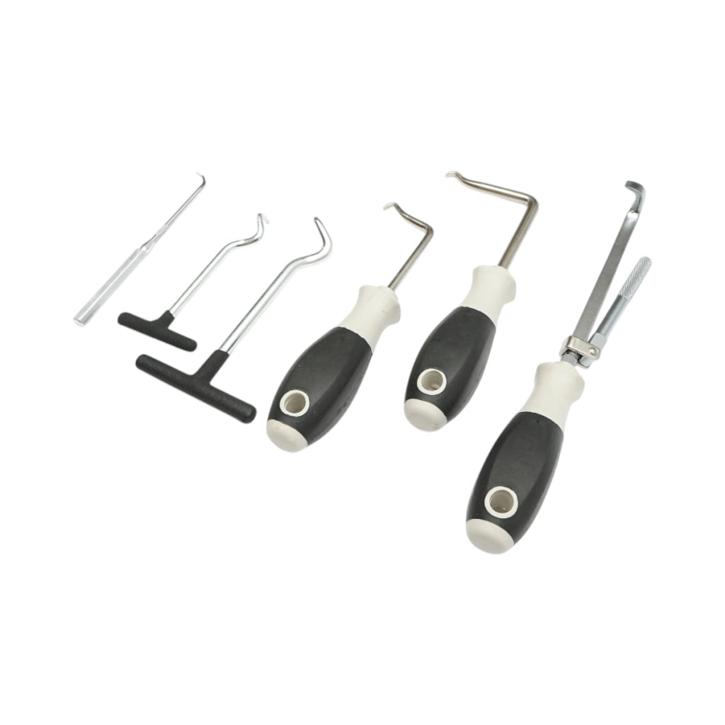 Kit ganci per estrazione guarnizioni, paraoli, o-ring 6 pezzi Breckner Germany