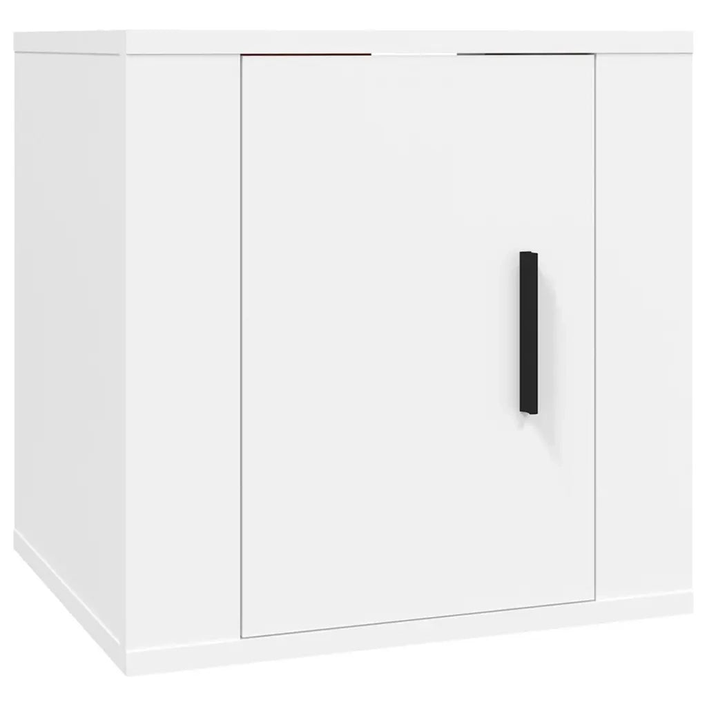 Mobile Porta TV a Parete Bianco 40x34,5x40 cm 816640