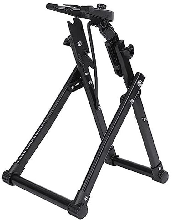 Standarizzatore di sterzo per bicicletta rigido - Standarizzatore di sterzo per bicicletta - Manutenzione - Accessori per bicicletta - Ripiegabile - Progettazione compatta - Standarizzatore di sterzo per bicicletta